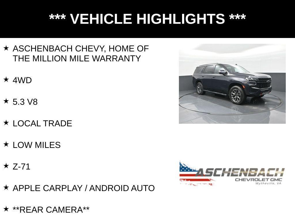 used 2023 Chevrolet Tahoe car, priced at $59,846
