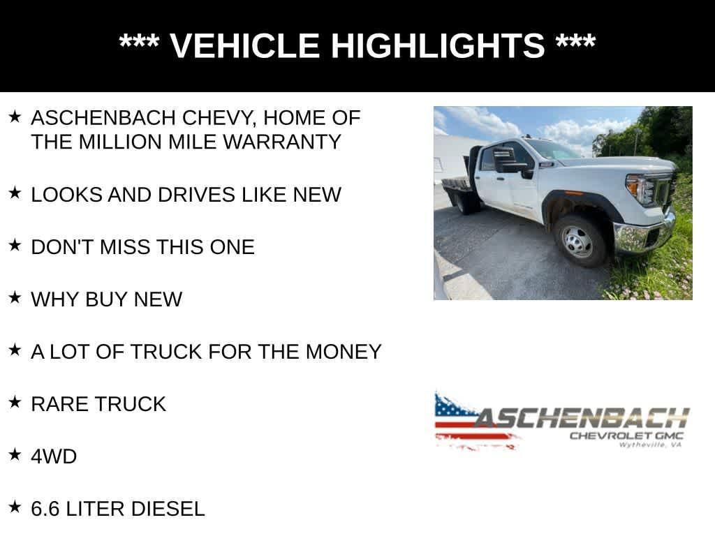 used 2021 GMC Sierra 3500 car, priced at $43,498