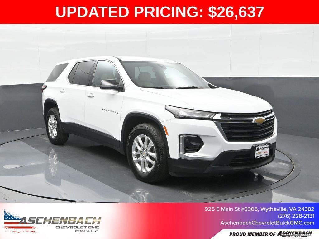 used 2022 Chevrolet Traverse car, priced at $26,637