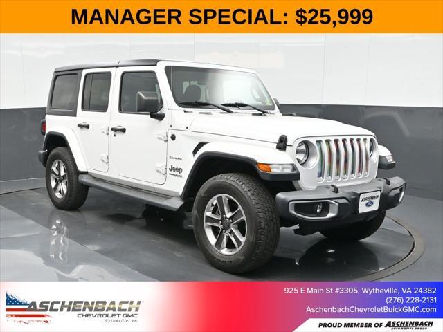 used 2018 Jeep Wrangler Unlimited car, priced at $25,999