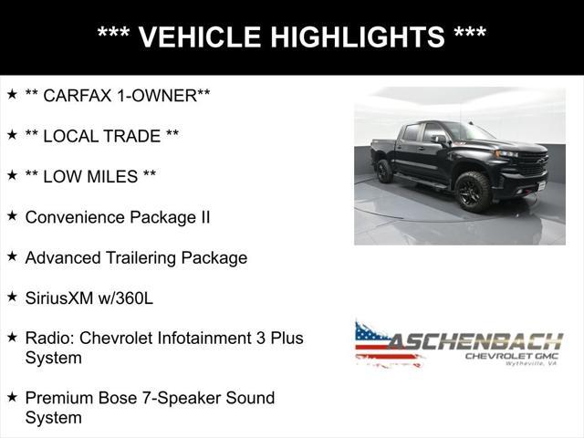 used 2022 Chevrolet Silverado 1500 car, priced at $45,998