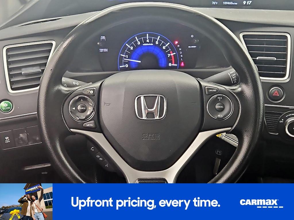 used 2015 Honda Civic car, priced at $13,998