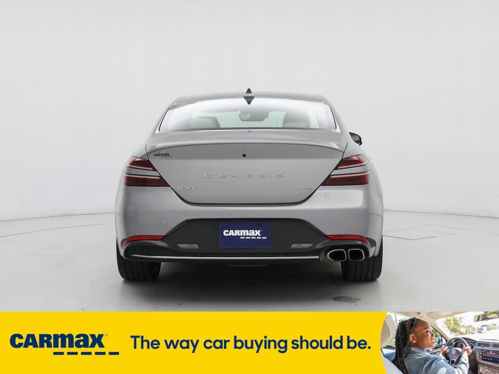 used 2023 Genesis G70 car, priced at $29,998