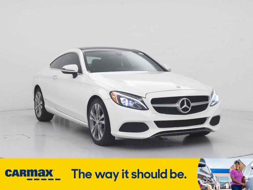 used 2017 Mercedes-Benz C-Class car, priced at $23,998