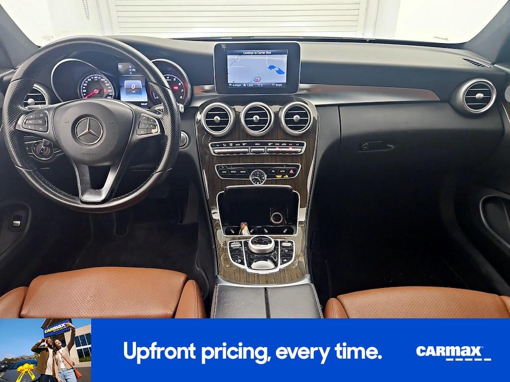 used 2017 Mercedes-Benz C-Class car, priced at $22,998