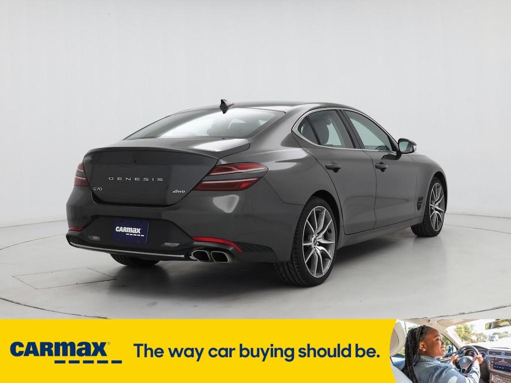 used 2023 Genesis G70 car, priced at $27,998