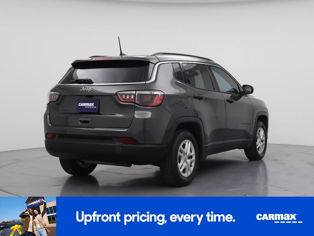 used 2021 Jeep Compass car, priced at $18,998