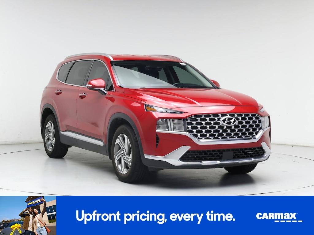 used 2021 Hyundai Santa Fe car, priced at $19,998