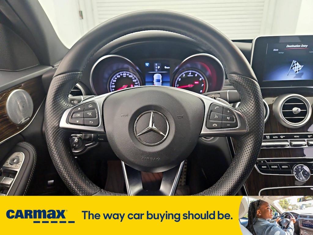 used 2018 Mercedes-Benz C-Class car, priced at $22,998