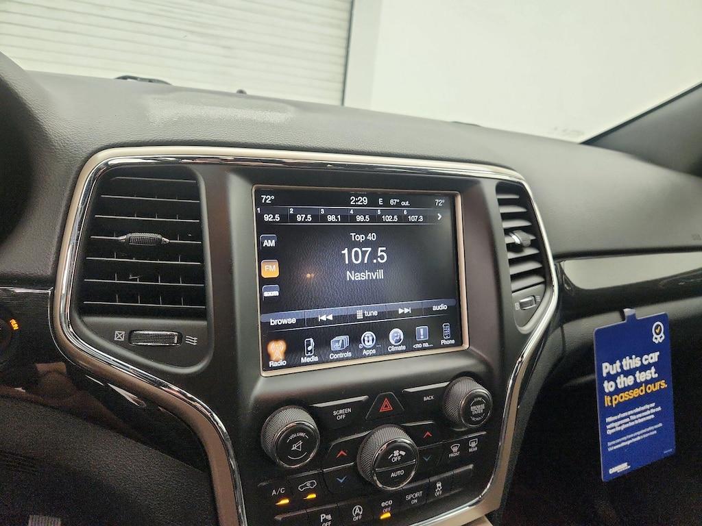used 2016 Jeep Grand Cherokee car, priced at $17,998