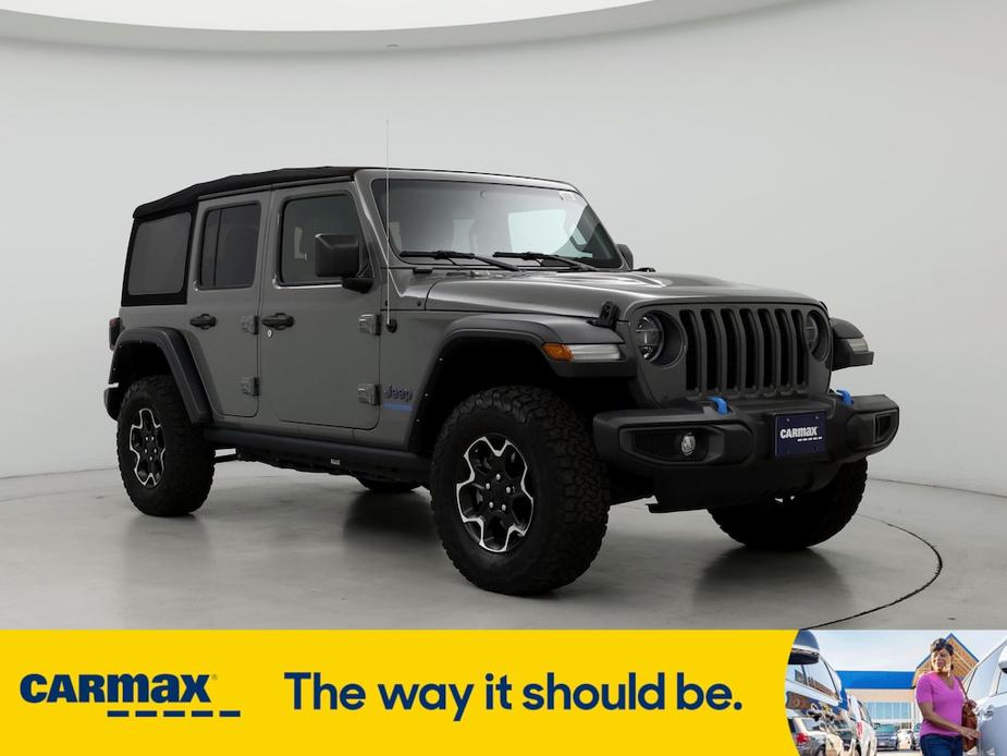 used 2021 Jeep Wrangler Unlimited 4xe car, priced at $34,998