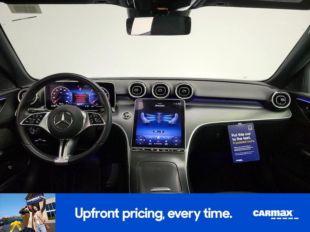 used 2024 Mercedes-Benz C-Class car, priced at $34,998