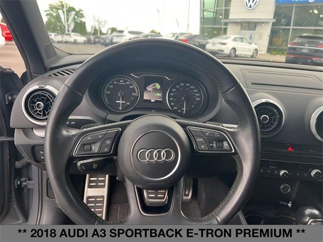 used 2018 Audi A3 e-tron car, priced at $15,999