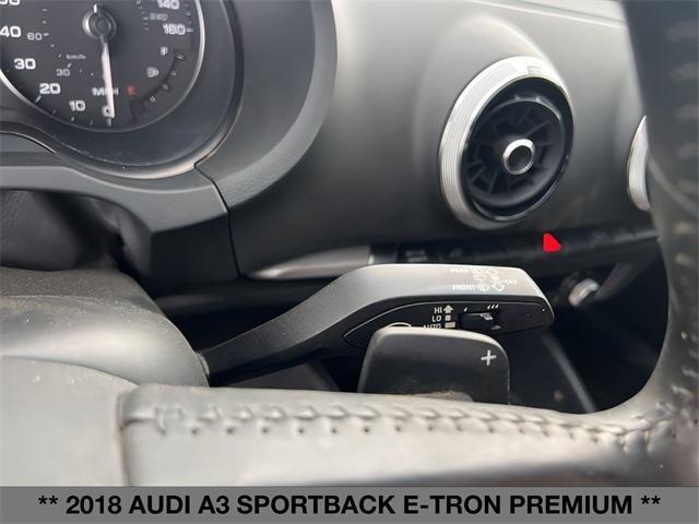 used 2018 Audi A3 e-tron car, priced at $15,999