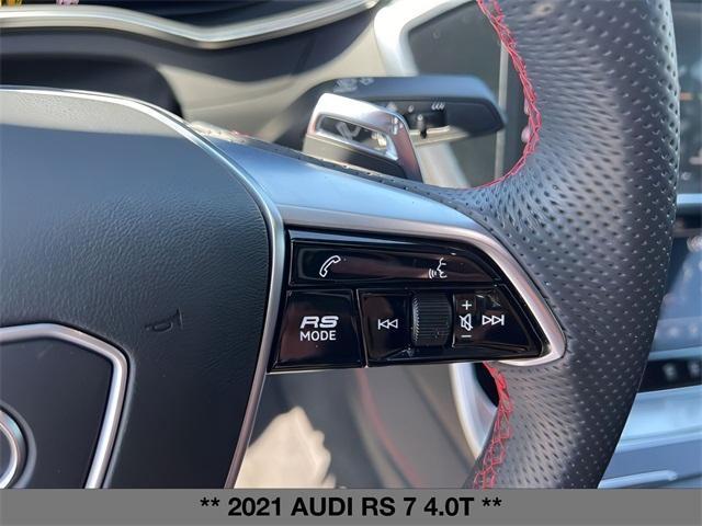 used 2021 Audi RS 7 car, priced at $85,995