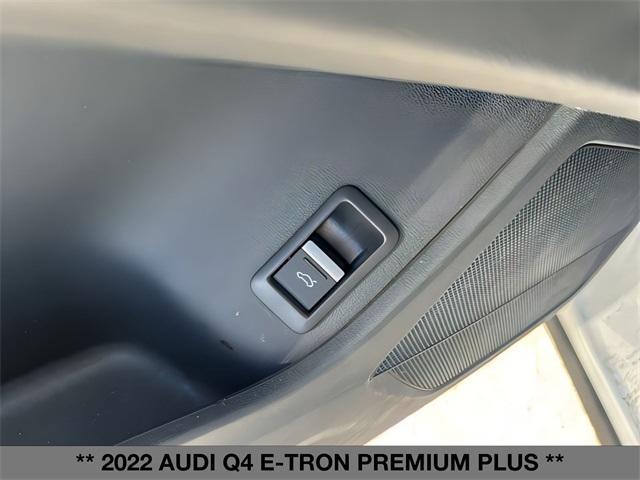 used 2022 Audi Q4 e-tron car, priced at $26,499