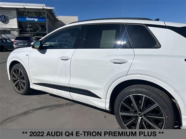 used 2022 Audi Q4 e-tron car, priced at $26,499