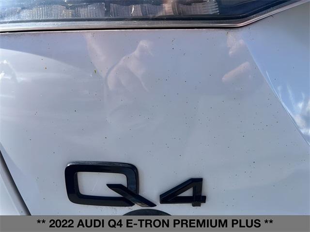 used 2022 Audi Q4 e-tron car, priced at $26,499