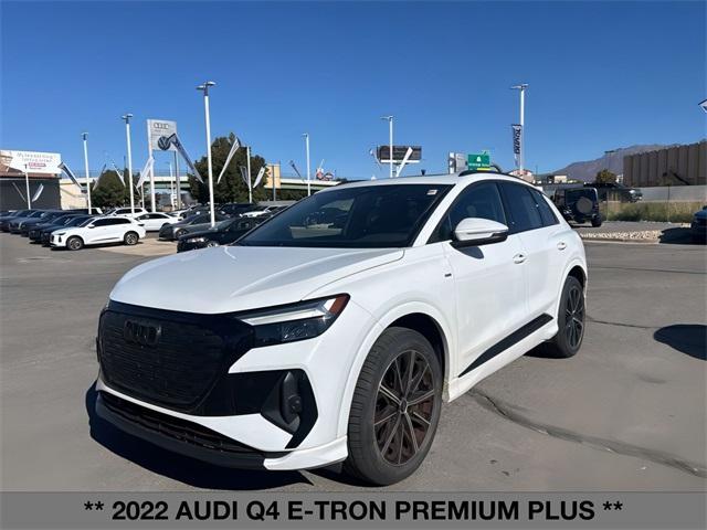 used 2022 Audi Q4 e-tron car, priced at $26,499