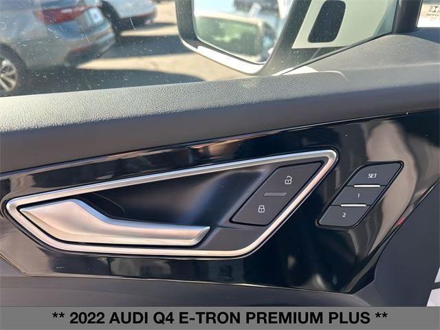 used 2022 Audi Q4 e-tron car, priced at $26,499