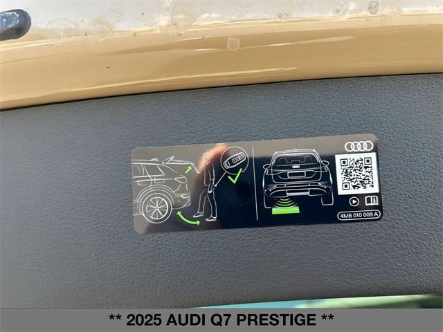 new 2025 Audi Q7 car, priced at $87,430