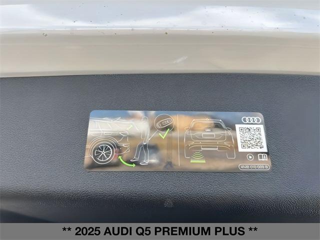 new 2025 Audi Q5 car, priced at $61,300