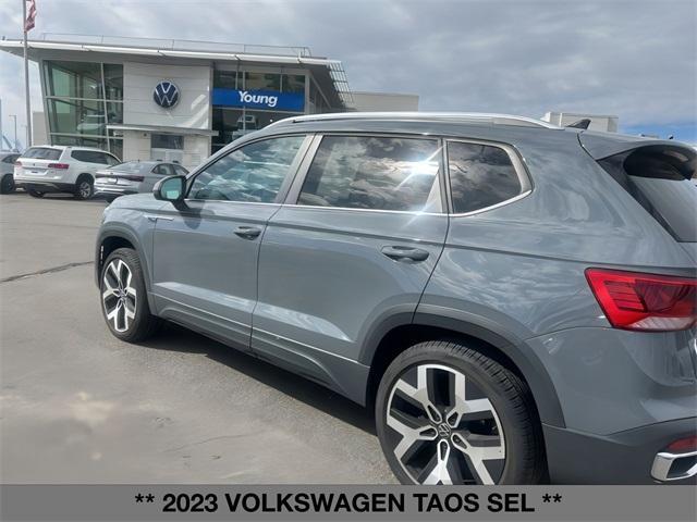 used 2023 Volkswagen Taos car, priced at $25,249