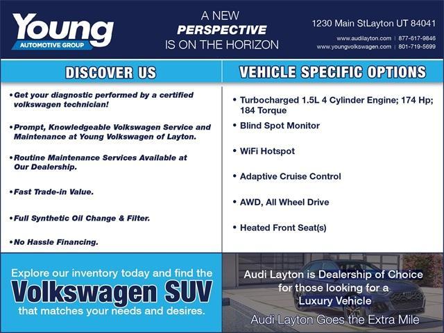 new 2025 Volkswagen Taos car, priced at $27,991