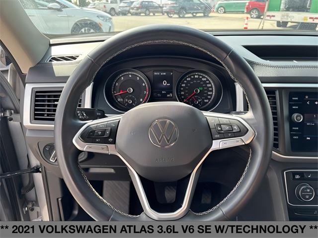 used 2021 Volkswagen Atlas car, priced at $21,249