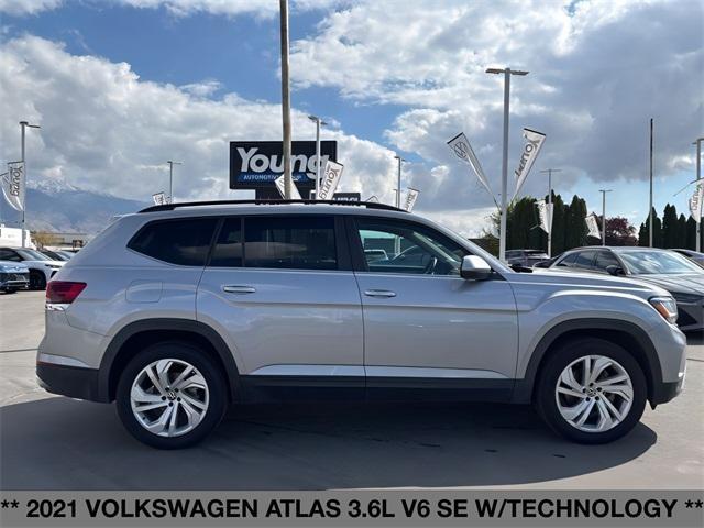 used 2021 Volkswagen Atlas car, priced at $21,249