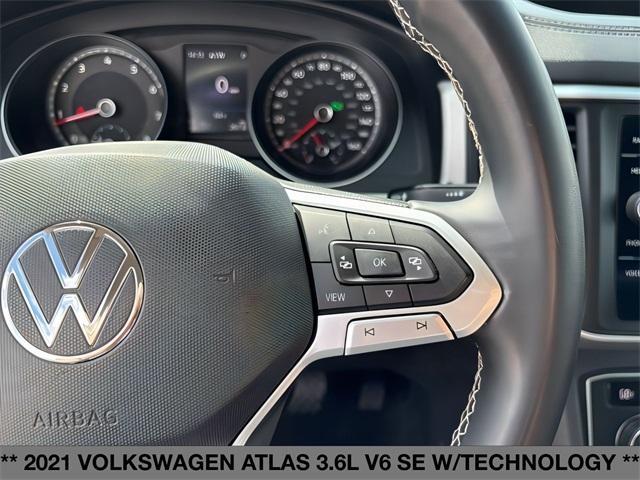 used 2021 Volkswagen Atlas car, priced at $21,249