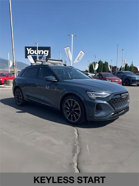 used 2024 Audi Q8 e-tron car, priced at $51,480