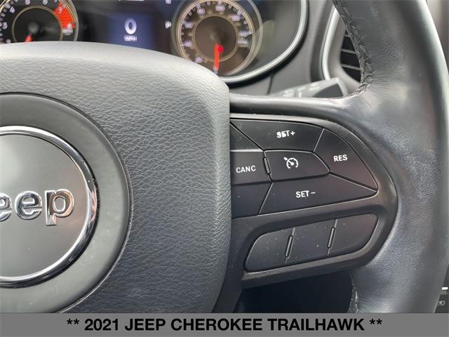 used 2021 Jeep Cherokee car, priced at $22,999