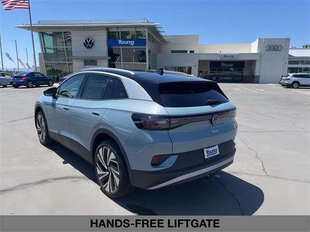 new 2025 Volkswagen ID.4 car, priced at $57,295