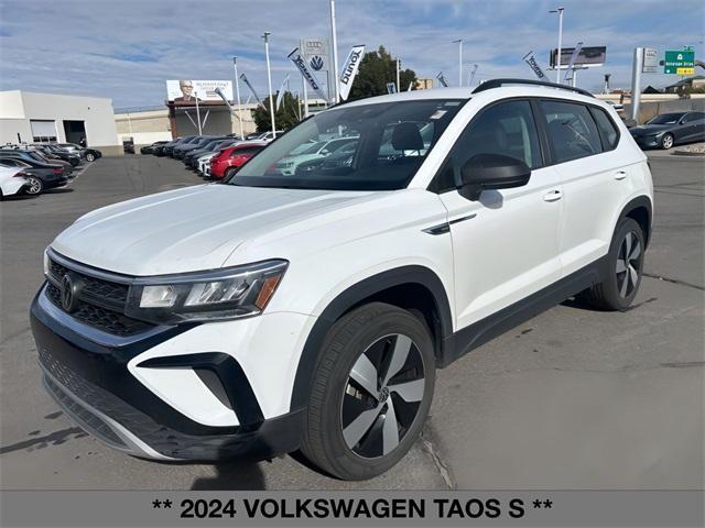 used 2024 Volkswagen Taos car, priced at $21,998
