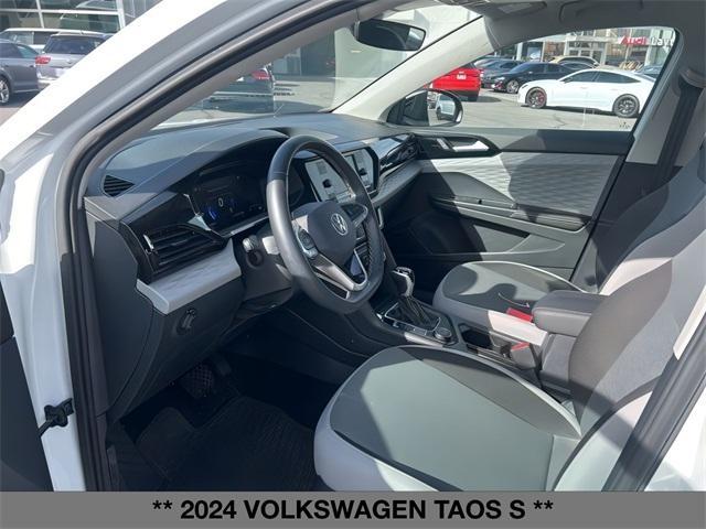 used 2024 Volkswagen Taos car, priced at $21,998