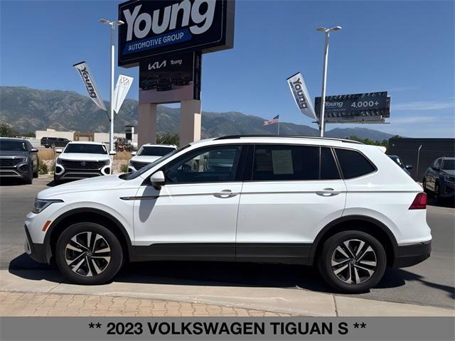 used 2023 Volkswagen Tiguan car, priced at $21,799
