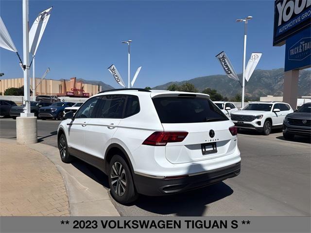 used 2023 Volkswagen Tiguan car, priced at $21,799