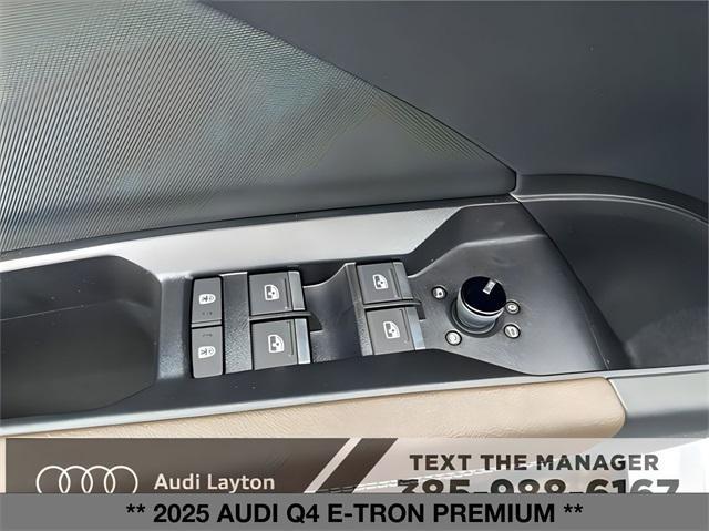 new 2025 Audi Q4 e-tron car, priced at $55,585