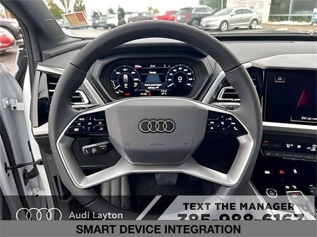 new 2025 Audi Q4 e-tron car, priced at $47,999