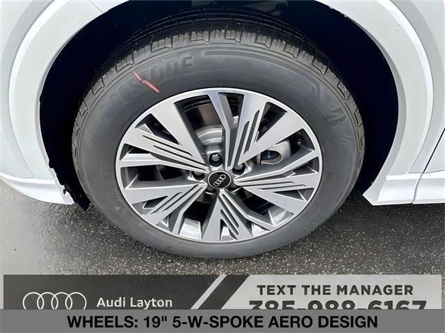 new 2025 Audi Q4 e-tron car, priced at $55,585