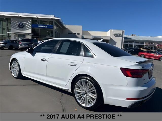 used 2017 Audi A4 car, priced at $19,999