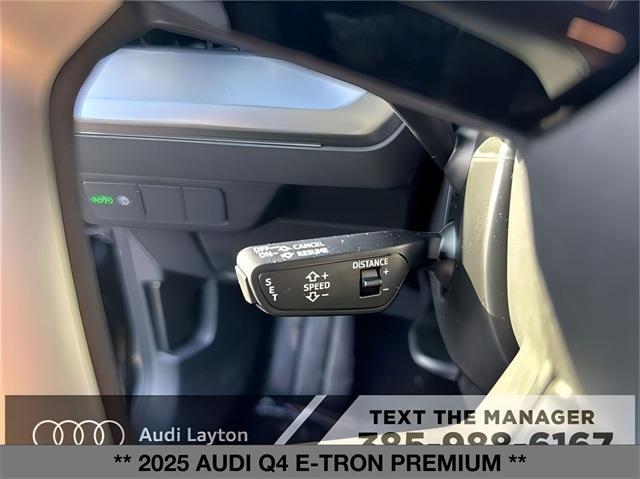 new 2025 Audi Q4 e-tron car, priced at $55,585