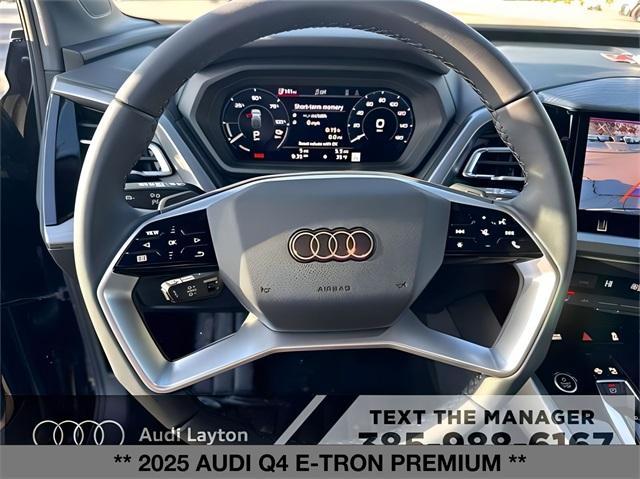 new 2025 Audi Q4 e-tron car, priced at $55,585