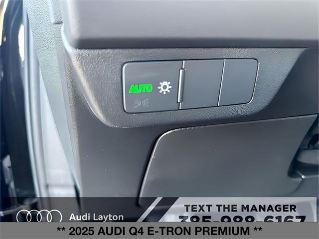 new 2025 Audi Q4 e-tron car, priced at $55,585