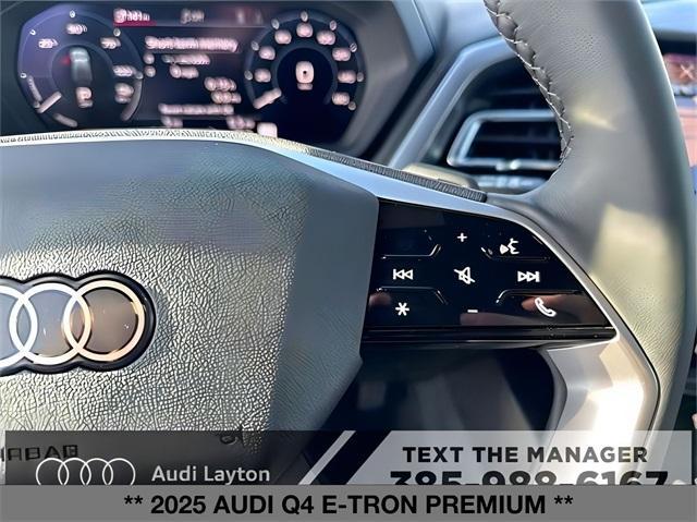 new 2025 Audi Q4 e-tron car, priced at $47,999