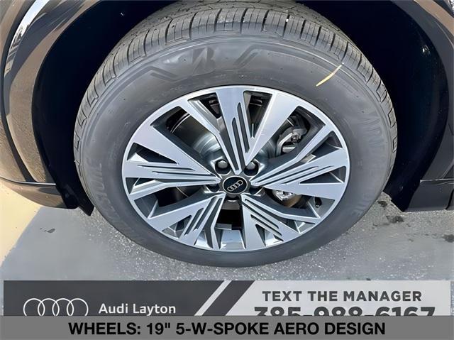 new 2025 Audi Q4 e-tron car, priced at $55,585