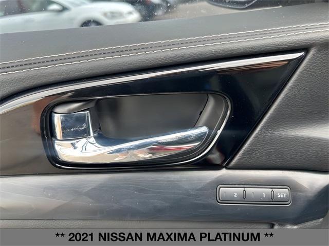 used 2021 Nissan Maxima car, priced at $27,100
