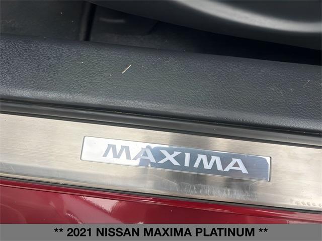 used 2021 Nissan Maxima car, priced at $27,100