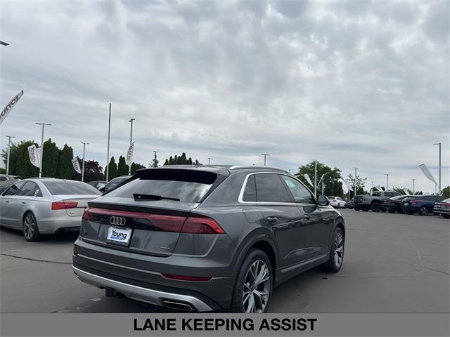 new 2025 Audi Q8 car, priced at $83,365